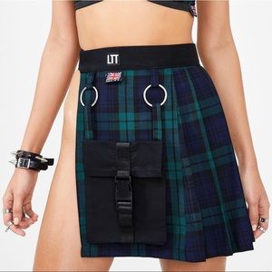 NWOT Tartan Plaid Skirt
